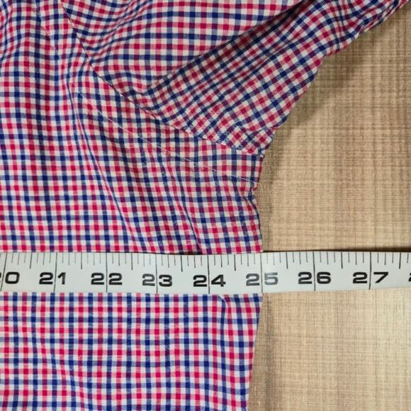 Ralph Lauren Men's Plaid Button Down Shirt Size XL Red White Blue Patriotic - Picture 4 of 9